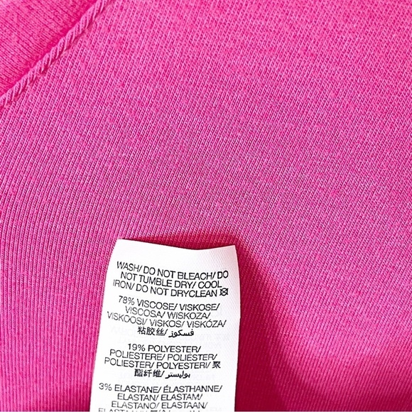 Sweaty Betty Tayberry Pink Drawstring Take It Easy Drop Waist Dress Small NWOT - Picture 7 of 8